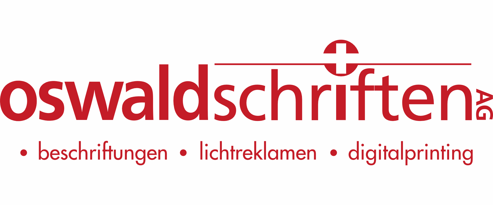 Logo Oswald Schriften